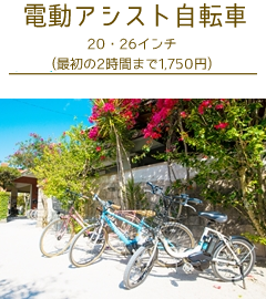 竹富島電動アシスト自転車